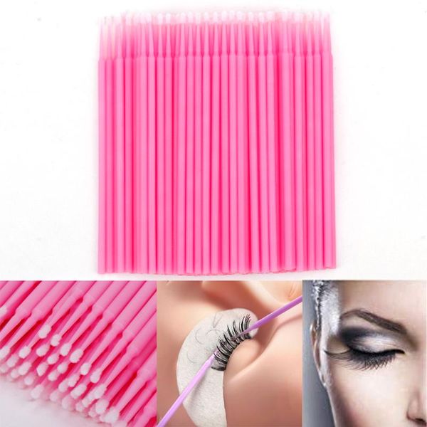 false eyelashes 100pcs/bag disposable eyelash extension brush individual lash removing cotton swab micro extensions accessories
false eyelashes 100pcs/bag disposable eyelash extension brush individual lash removing cotton swab micro extensions accessories