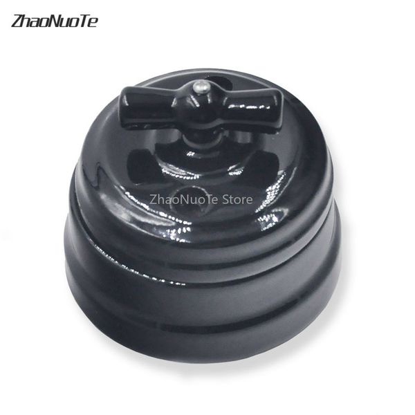 european retro ceramic rotary switch 2 4 gear wall lamp switch led light
european retro ceramic rotary switch 2 4 gear wall lamp switch led light