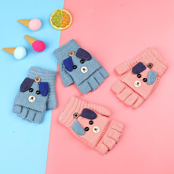 children' cute winter autumn warm cold cashmere gloves thick cartoon wool knitted half finger gloves gilrs and boys, Blue;gray
children' cute winter autumn warm cold cashmere gloves thick cartoon wool knitted half finger gloves gilrs and boys, Blue;gray