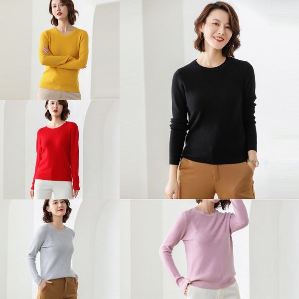 2020 new pullover women's round neck pullover sweater short thickened loose knitted base sweater for women f8dpo, Black
2020 new pullover women's round neck pullover sweater short thickened loose knitted base sweater for women f8dpo, Black