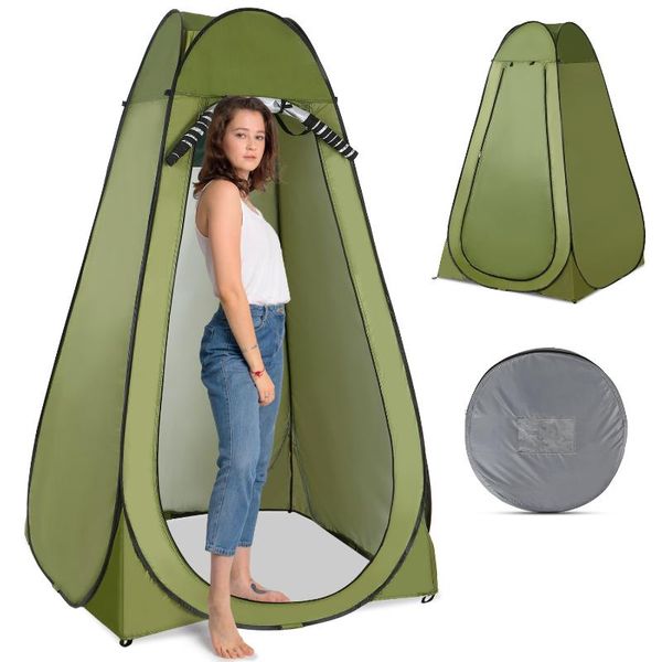 portable outdoor shower bath changing fitting room camping anti uv tent shelter beach privacy toilet tent for outdoor beach
portable outdoor shower bath changing fitting room camping anti uv tent shelter beach privacy toilet tent for outdoor beach
