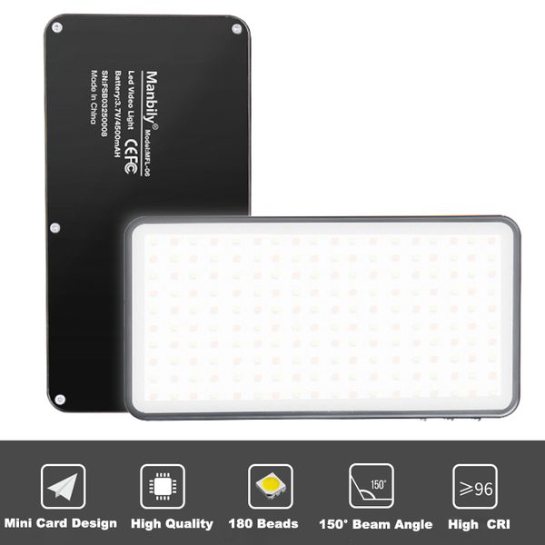 manbily mfl-06 мини портативный светодиодный селфи свет 4500mah video light фотографии освещения для dslr камеры youtube
manbily mfl-06 мини портативный светодиодный селфи свет 4500mah video light фотографии освещения для dslr камеры youtube