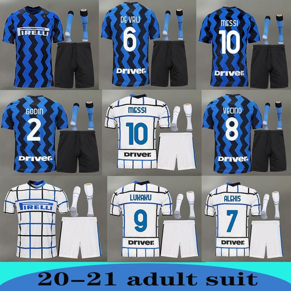 new 2020 2021 eriksen lukaku lautaro alexis soccer jersey 20 21 perisic skriniar godín suit + socks football shirt uniforms, Black
new 2020 2021 eriksen lukaku lautaro alexis soccer jersey 20 21 perisic skriniar godín suit + socks football shirt uniforms, Black