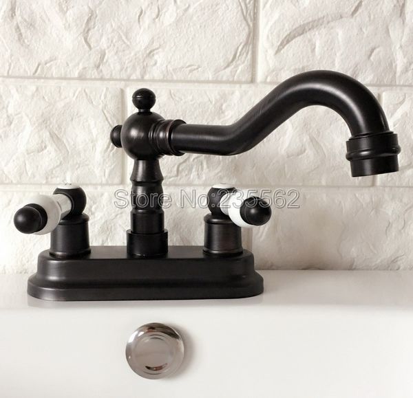 black oil rubbed bronze double handle 4" centerset 2 holes bathroom basin sink faucet mixer tap lhg074
black oil rubbed bronze double handle 4" centerset 2 holes bathroom basin sink faucet mixer tap lhg074