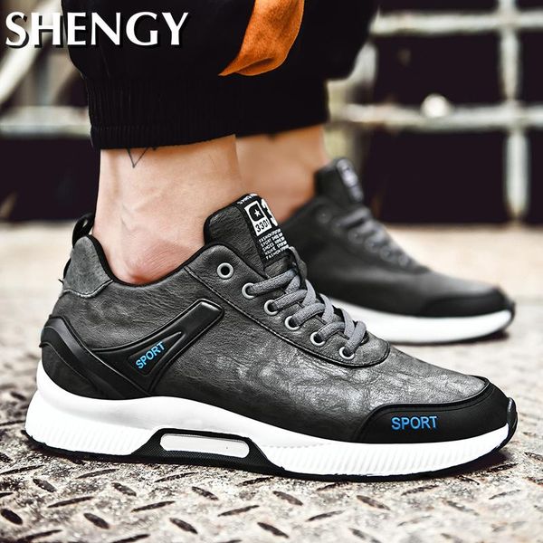 mens sports shoes new increase pu leather waterproof male footwear lace up athletic breathable big size casual shoes men sneaker, Black
mens sports shoes new increase pu leather waterproof male footwear lace up athletic breathable big size casual shoes men sneaker, Black