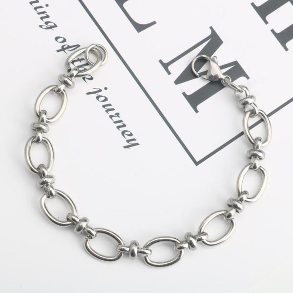 fashion retro hand-woven fancy stitching chain titanium steel men and women bracelet sale, Black
fashion retro hand-woven fancy stitching chain titanium steel men and women bracelet sale, Black