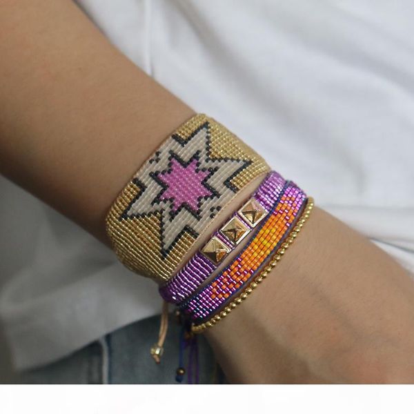 rttooas gold star miyiki beaded bracelet for women pulseras mujer moda 2020 boho handmade woven bileklik armband, Golden;silver
rttooas gold star miyiki beaded bracelet for women pulseras mujer moda 2020 boho handmade woven bileklik armband, Golden;silver