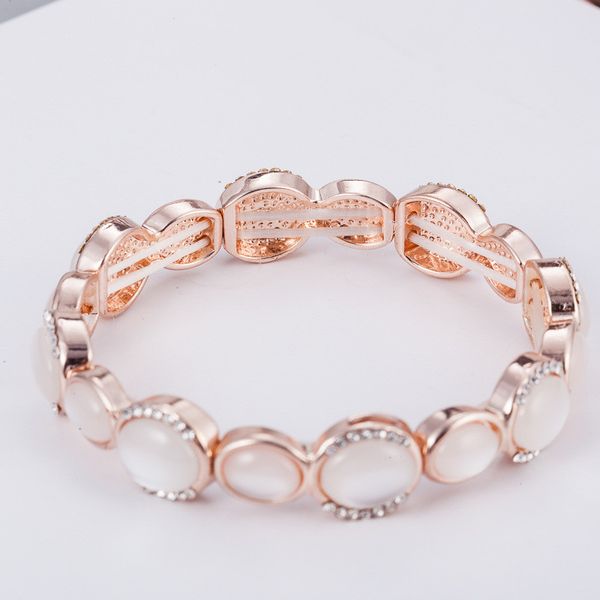 european colorful opal for women girls party birthday personality bangle jewelry accessory, Black
european colorful opal for women girls party birthday personality bangle jewelry accessory, Black