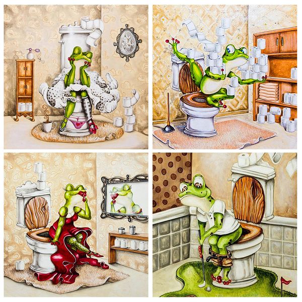 5d diy diamond painting frog in toilet cross stitch kit diamond embroidery wc cartoon mosaic picture of rhinestone decor gifts
5d diy diamond painting frog in toilet cross stitch kit diamond embroidery wc cartoon mosaic picture of rhinestone decor gifts
