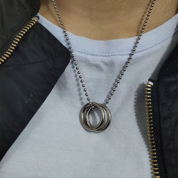 chains fezastainless steel silver color two round pendant necklaces ball chain collar ras du cou collier femme for women men
chains fezastainless steel silver color two round pendant necklaces ball chain collar ras du cou collier femme for women men