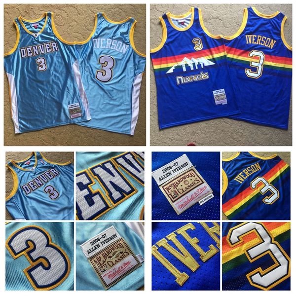 men denver nuggets nba allen iversen mitchell & ness blue 2006-07 hardwoods classics swingman jersey, Black
men denver nuggets nba allen iversen mitchell & ness blue 2006-07 hardwoods classics swingman jersey, Black