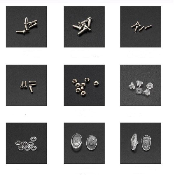 glasses eyeglass optical repair tool sunglasses screw nut nose pad assortment set easy to carry worldwide store tool parts zns32, Silver
glasses eyeglass optical repair tool sunglasses screw nut nose pad assortment set easy to carry worldwide store tool parts zns32, Silver