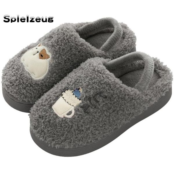 winter toddler kids home slippers baby girls boys house shoes children cartoon warm soft plush cotton indoors floor shoes#g4, Black;grey
winter toddler kids home slippers baby girls boys house shoes children cartoon warm soft plush cotton indoors floor shoes#g4, Black;grey