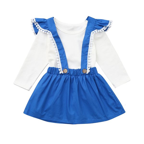 clearance excelent lovely baby girls 2pcs toddler infant baby girls solid t-shirt lace strap skirt outfits set z0214, White
clearance excelent lovely baby girls 2pcs toddler infant baby girls solid t-shirt lace strap skirt outfits set z0214, White