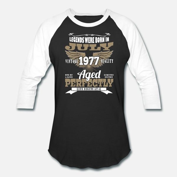 legends were born july 1977 43th birthday t shirt men design short sleeve round neck cool loose building summer style original shirt, White;black
legends were born july 1977 43th birthday t shirt men design short sleeve round neck cool loose building summer style original shirt, White;black