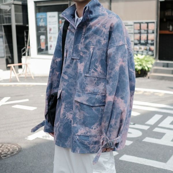 men's jackets tie-dye pullover jacket fashion cotton casual baseball uniform men streetwear wild loose hip hop bomber, Black;brown
men's jackets tie-dye pullover jacket fashion cotton casual baseball uniform men streetwear wild loose hip hop bomber, Black;brown