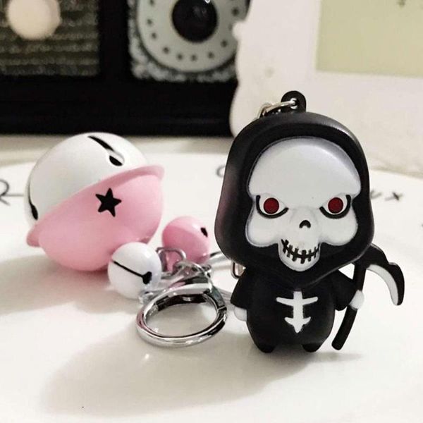 halloween gift ghost led keychain led terrorist scary keyring with sound halloween merry christmas toys, Silver
halloween gift ghost led keychain led terrorist scary keyring with sound halloween merry christmas toys, Silver