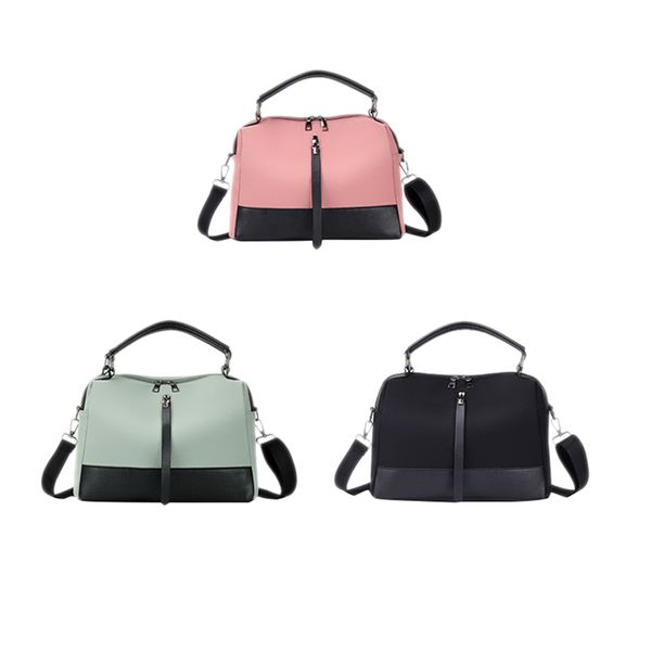 2020 fashion trend women color block shoulder bag adjustable strap handbag two-way zipper large capcity new holiday satchel tote
2020 fashion trend women color block shoulder bag adjustable strap handbag two-way zipper large capcity new holiday satchel tote