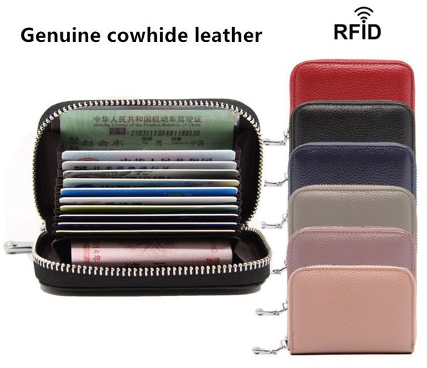 fashion genuine cowhide leather rfid wallets zippy credit card holder wallet driver license id card case coin purse men/women cover bag ge7, Red;black
fashion genuine cowhide leather rfid wallets zippy credit card holder wallet driver license id card case coin purse men/women cover bag ge7, Red;black