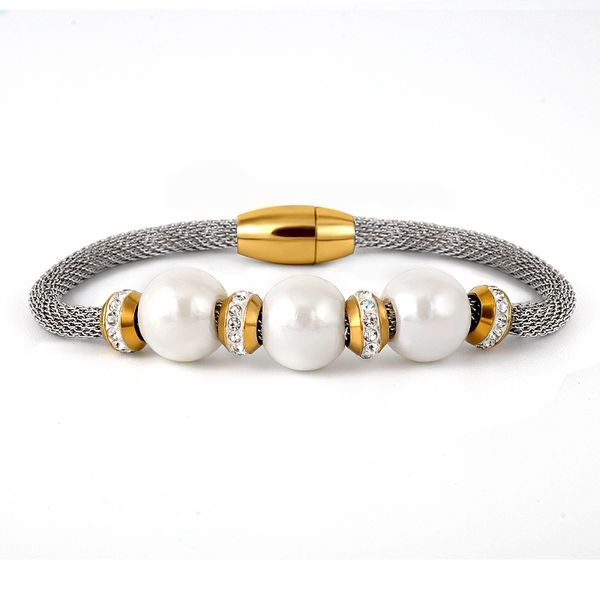 simple crystal simulation bead bracelets & bangles for women jewelry stainless steel charm bracelet gold bijou accessories, Black
simple crystal simulation bead bracelets & bangles for women jewelry stainless steel charm bracelet gold bijou accessories, Black