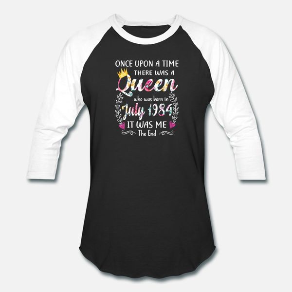 girls 35th birthday queen july 1984 queen t shirt men printed 100% cotton round collar homme famous breathable summer style standard shirt, White;black
girls 35th birthday queen july 1984 queen t shirt men printed 100% cotton round collar homme famous breathable summer style standard shirt, White;black