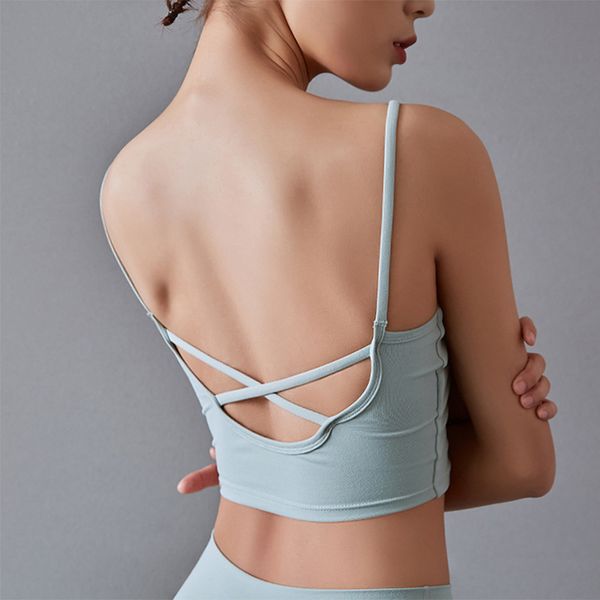 fashion solid color strap beauty back sports brassiere female small bust gathering wireless running yoga fitness /30, White;black
fashion solid color strap beauty back sports brassiere female small bust gathering wireless running yoga fitness /30, White;black