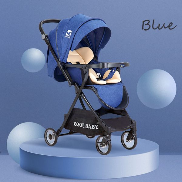 high view stroller lightweight stroller can sit and lie on two way proof super light folding newborn pram
high view stroller lightweight stroller can sit and lie on two way proof super light folding newborn pram