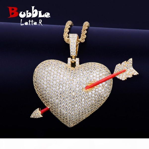 heart with red arrow necklace & pendant 4mm tennis chain gold color aaa cubic zircon men's hip hop jewelry for gift, Silver
heart with red arrow necklace & pendant 4mm tennis chain gold color aaa cubic zircon men's hip hop jewelry for gift, Silver