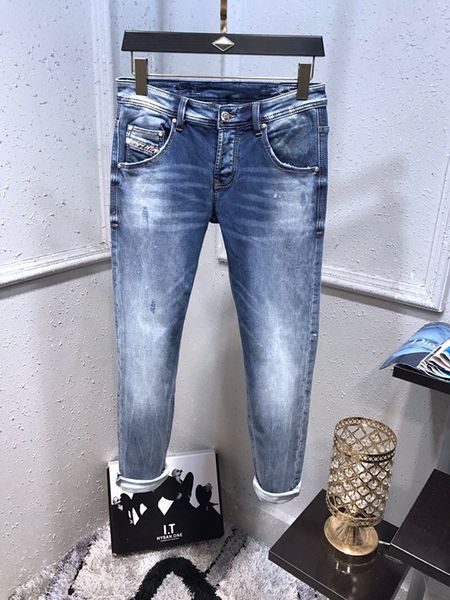 20s mens design distressed ripped skinny jeans fashion mens jeans slim motorcycle moto biker mens denim pants hip hop men jeans, Blue
20s mens design distressed ripped skinny jeans fashion mens jeans slim motorcycle moto biker mens denim pants hip hop men jeans, Blue
