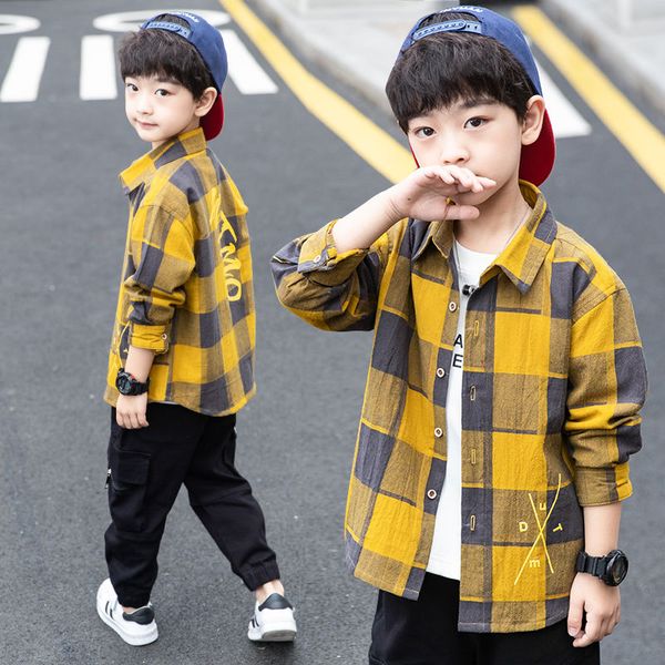 baby boys shirt 4-13 years old autumn and winter korean plaid printed letters cotton jacket thin boy shirts for children, White;black
baby boys shirt 4-13 years old autumn and winter korean plaid printed letters cotton jacket thin boy shirts for children, White;black