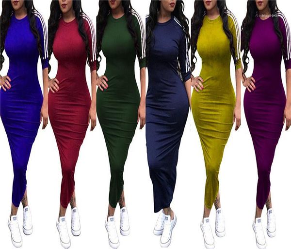 платья вокруг шеи 1/2 рукава 6colors женщин летние платья полосатый тощий женщин конструктора платья тонкий вскользь streetwear bodycon, Black;gray
платья вокруг шеи 1/2 рукава 6colors женщин летние платья полосатый тощий женщин конструктора платья тонкий вскользь streetwear bodycon, Black;gray