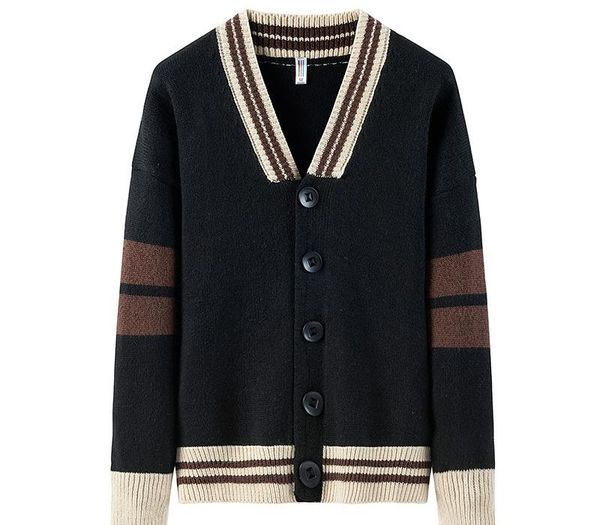 cardigan men casual v-neck sweater male 2019 single breasted knitted cardigan men winter sweater christmas, White;black 
cardigan men casual v-neck sweater male 2019 single breasted knitted cardigan men winter sweater christmas, White;black