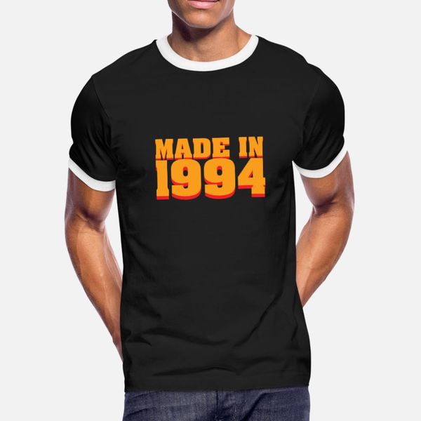 made in 1994 t shirt men print cotton round collar gift breathable spring slim shirt
made in 1994 t shirt men print cotton round collar gift breathable spring slim shirt