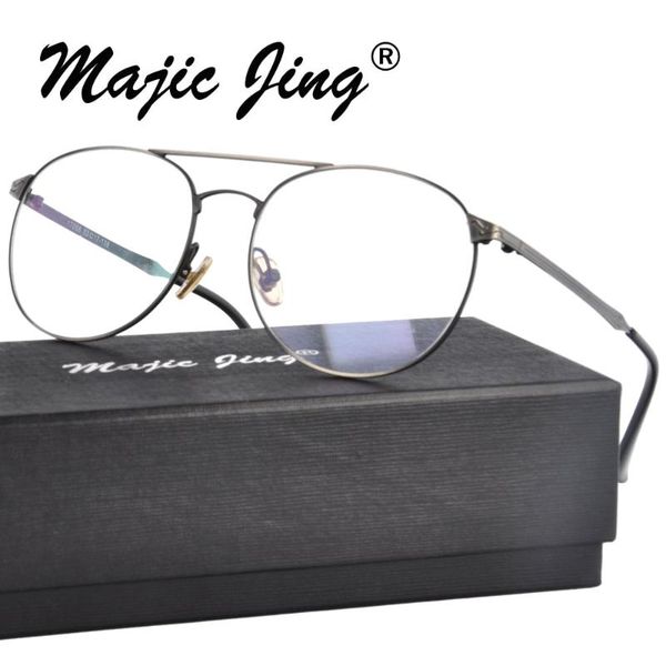 magic jing stainless steel myopia eyewear eyeglasses prescription spectacles rx optical frames for men 17058, Black
magic jing stainless steel myopia eyewear eyeglasses prescription spectacles rx optical frames for men 17058, Black