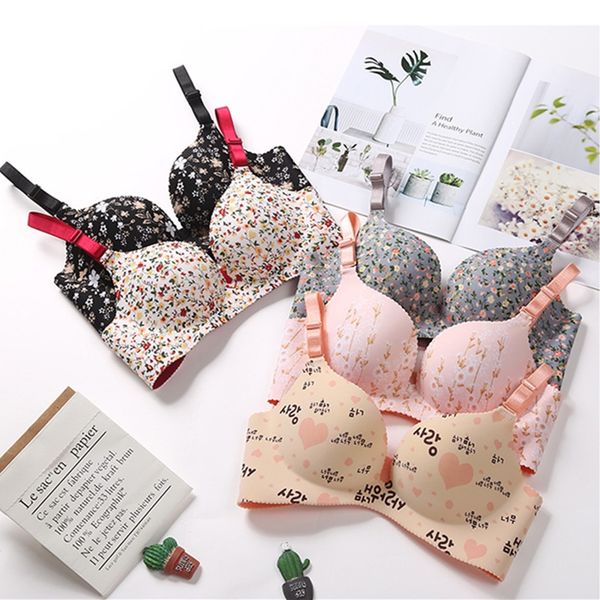 floral prints bra women bra seamless push up for womenwireless bralette 3/4 cup adjusted strap, Red;black
floral prints bra women bra seamless push up for womenwireless bralette 3/4 cup adjusted strap, Red;black