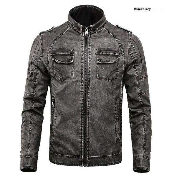overcoat men's leather clothing standard us version leather clothing plus velvet washed leather slim style men, Black
overcoat men's leather clothing standard us version leather clothing plus velvet washed leather slim style men, Black