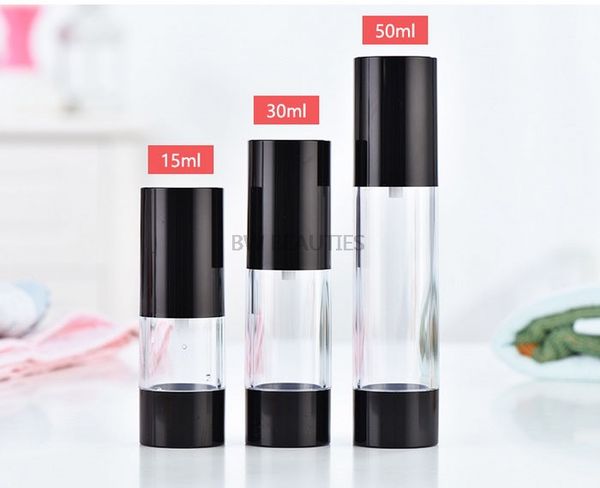 500pcs x 15ml 30ml 50ml 80ml 100ml 120ml empty black airless pump dispenser bottle refillable lotion cream vacuum spray bottle
500pcs x 15ml 30ml 50ml 80ml 100ml 120ml empty black airless pump dispenser bottle refillable lotion cream vacuum spray bottle