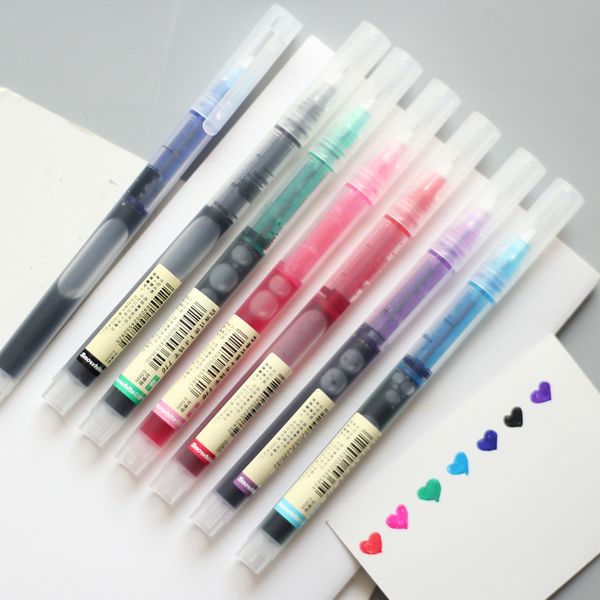 gel pens sixone 7 color simple direct-liquid ball pen quick-drying full needle tube neutral examination stationery
gel pens sixone 7 color simple direct-liquid ball pen quick-drying full needle tube neutral examination stationery