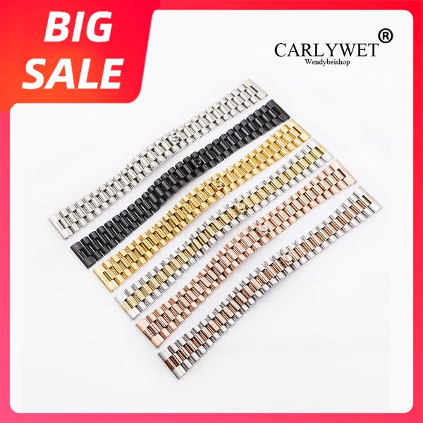 22mm gold 316l steel solid straight end screw links replacement wrist watch band bracelet for gmt sub datejust, Black;brown
22mm gold 316l steel solid straight end screw links replacement wrist watch band bracelet for gmt sub datejust, Black;brown