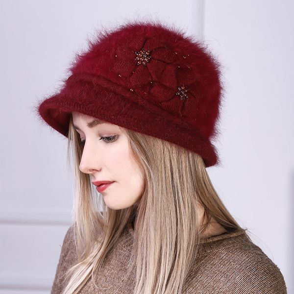 beanie/skull caps women hat winter panama angora knit beanie warm flowers pearl bucket double layers skiing autumn snow outdoor accessory, Blue;gray
beanie/skull caps women hat winter panama angora knit beanie warm flowers pearl bucket double layers skiing autumn snow outdoor accessory, Blue;gray
