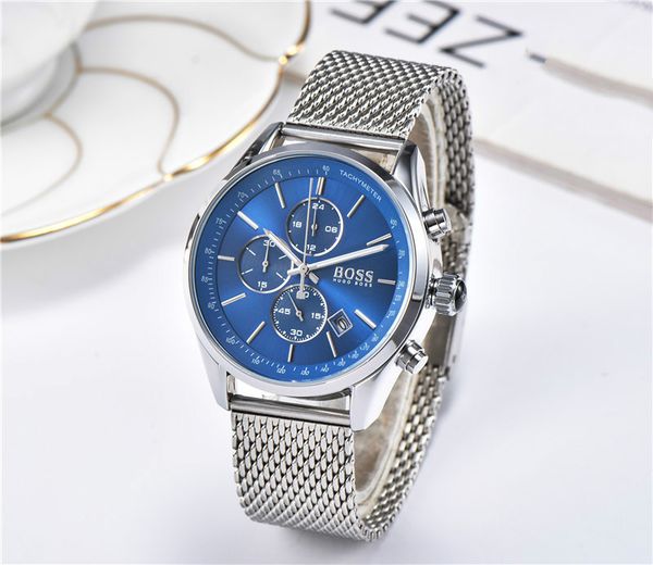 daydatefull-featured six-pin 40mm quartz men watch mesh steel belt men classic calendar watch fashion simple business watches full dial work, Slivery;brown
daydatefull-featured six-pin 40mm quartz men watch mesh steel belt men classic calendar watch fashion simple business watches full dial work, Slivery;brown