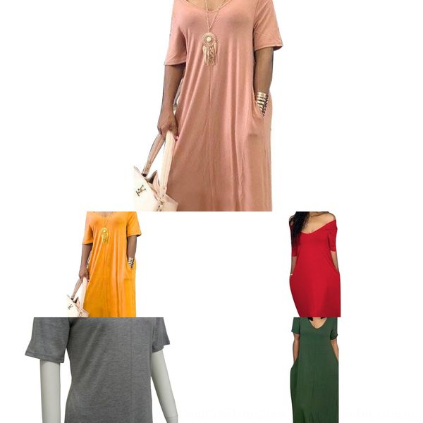 solid color skirt loose shoulder short sleeve pocket casual solid color long skirt loose shoulder short sleeve pocket casual dress long dres, Black;gray
solid color skirt loose shoulder short sleeve pocket casual solid color long skirt loose shoulder short sleeve pocket casual dress long dres, Black;gray