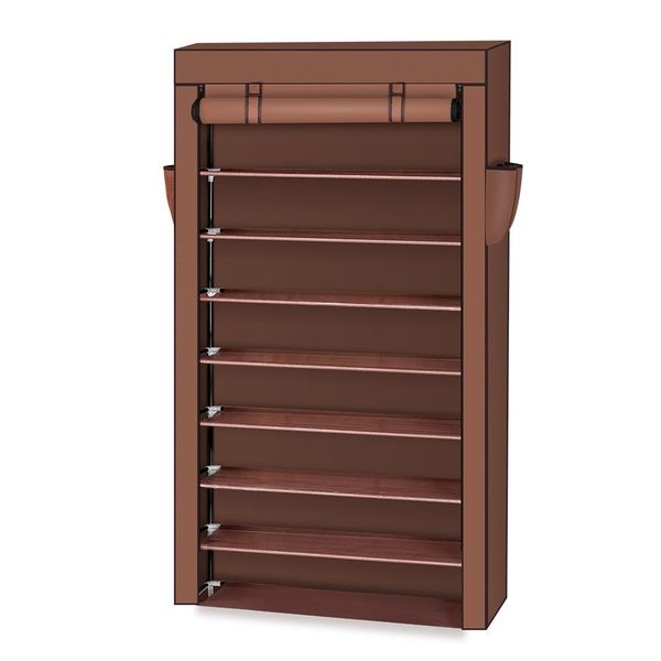 easy to install indoor shoe organizer 10 tiers shoe rack with dustproof cover closet shoe storage cabinet organizer mocha usa stock
easy to install indoor shoe organizer 10 tiers shoe rack with dustproof cover closet shoe storage cabinet organizer mocha usa stock