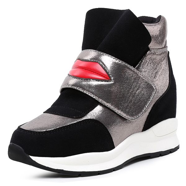 spring autumn women walking shoes height increasing women's sneakers outdoor black white jogging trainers ladies footwear 35-40
spring autumn women walking shoes height increasing women's sneakers outdoor black white jogging trainers ladies footwear 35-40