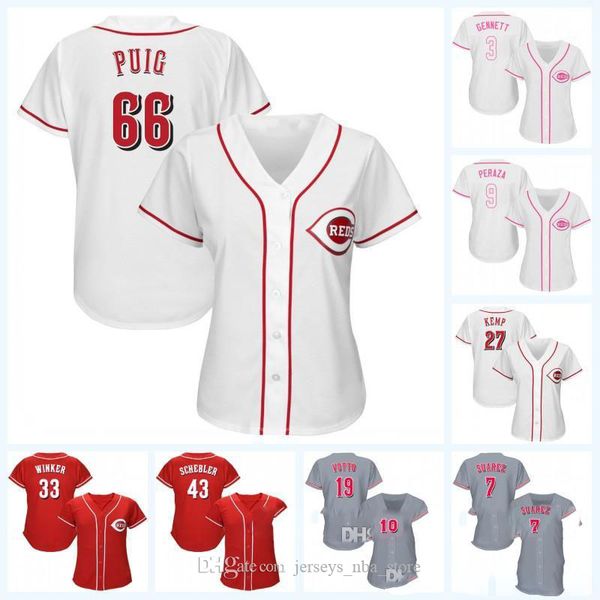 womens yasiel puig joey votto matt kemp jesse winker scooter gennett eugenio suarez jose peraza scott schebler baseball jersey, Blue;black
womens yasiel puig joey votto matt kemp jesse winker scooter gennett eugenio suarez jose peraza scott schebler baseball jersey, Blue;black