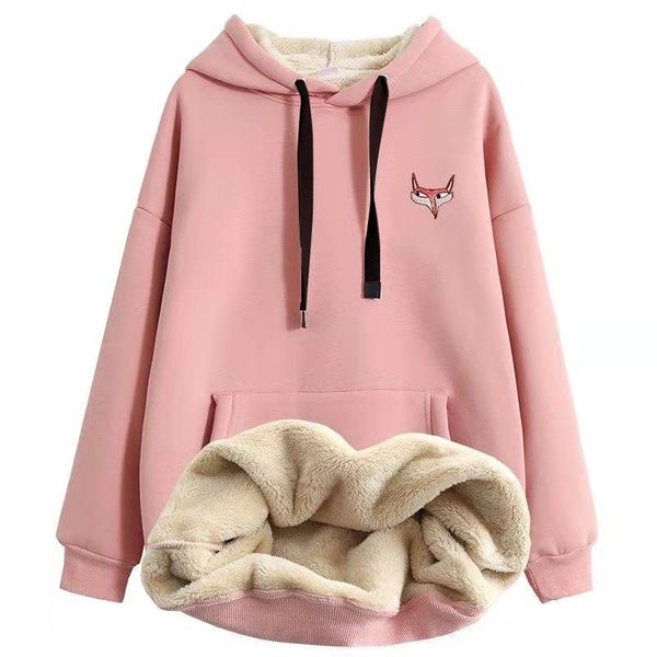 autumn winter women hooded sweatshirts harajuku cartoon print velvet fleece thick oversized coat pullover hooded streetwear, Black
autumn winter women hooded sweatshirts harajuku cartoon print velvet fleece thick oversized coat pullover hooded streetwear, Black
