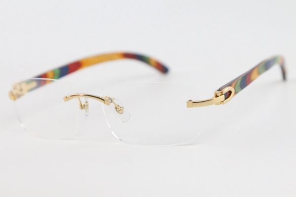 wholesale 2020 new rimless gold peacock wood frame glasses 8200757 eyeglasses frames women quality fashion eyewear, Silver
wholesale 2020 new rimless gold peacock wood frame glasses 8200757 eyeglasses frames women quality fashion eyewear, Silver