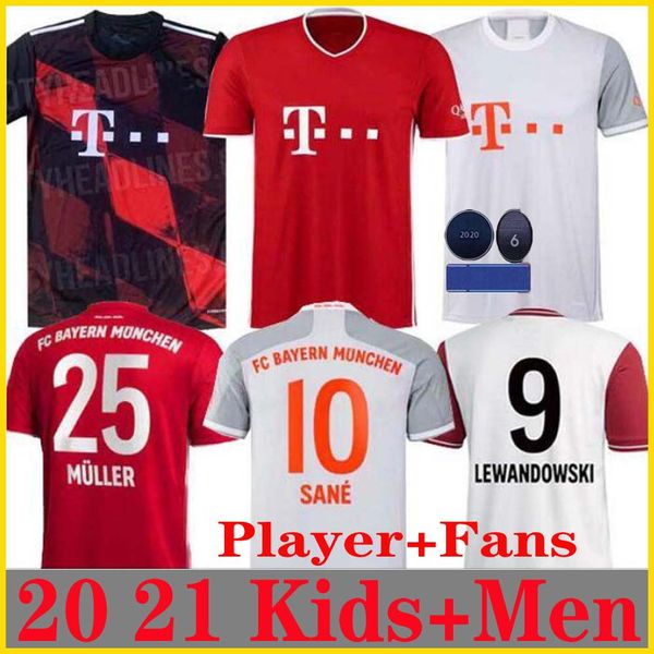 men + kids 20 21 sane lewandowski bayern munich gnabry soccer jersey 2020 2021 football shirt davies kimmich coman müller finals player fans, Black;yellow
men + kids 20 21 sane lewandowski bayern munich gnabry soccer jersey 2020 2021 football shirt davies kimmich coman müller finals player fans, Black;yellow