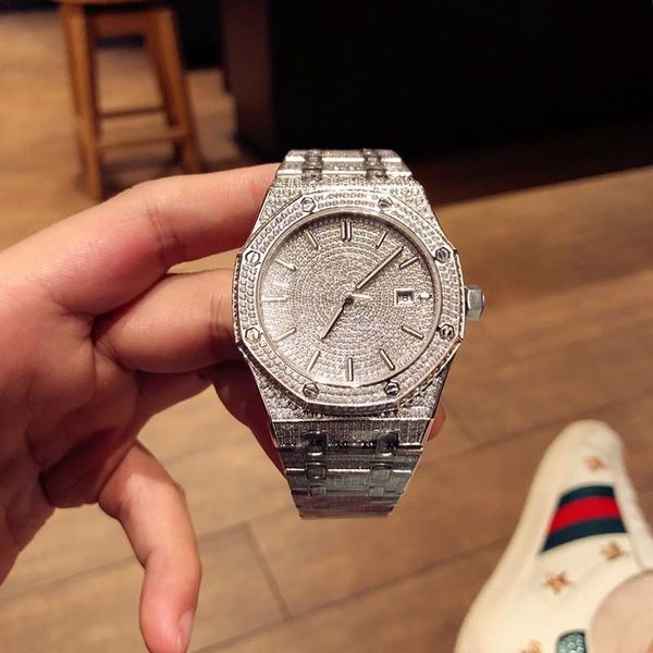 высокое качество мужские часы алмазов часы 41мм montre люксусный 3120 движение автоматические часы бесплатная доставка, Slivery;brown
высокое качество мужские часы алмазов часы 41мм montre люксусный 3120 движение автоматические часы бесплатная доставка, Slivery;brown
