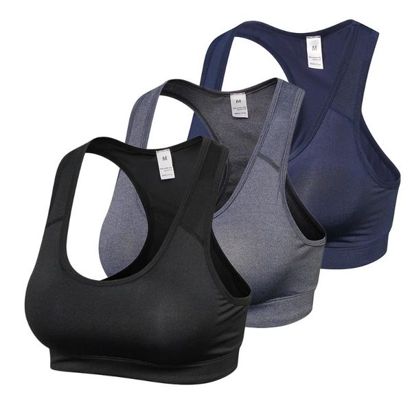 pack of 3 women racerback sports bras gym fitness workout running padded bra activewear sport fitness, White;black
pack of 3 women racerback sports bras gym fitness workout running padded bra activewear sport fitness, White;black
